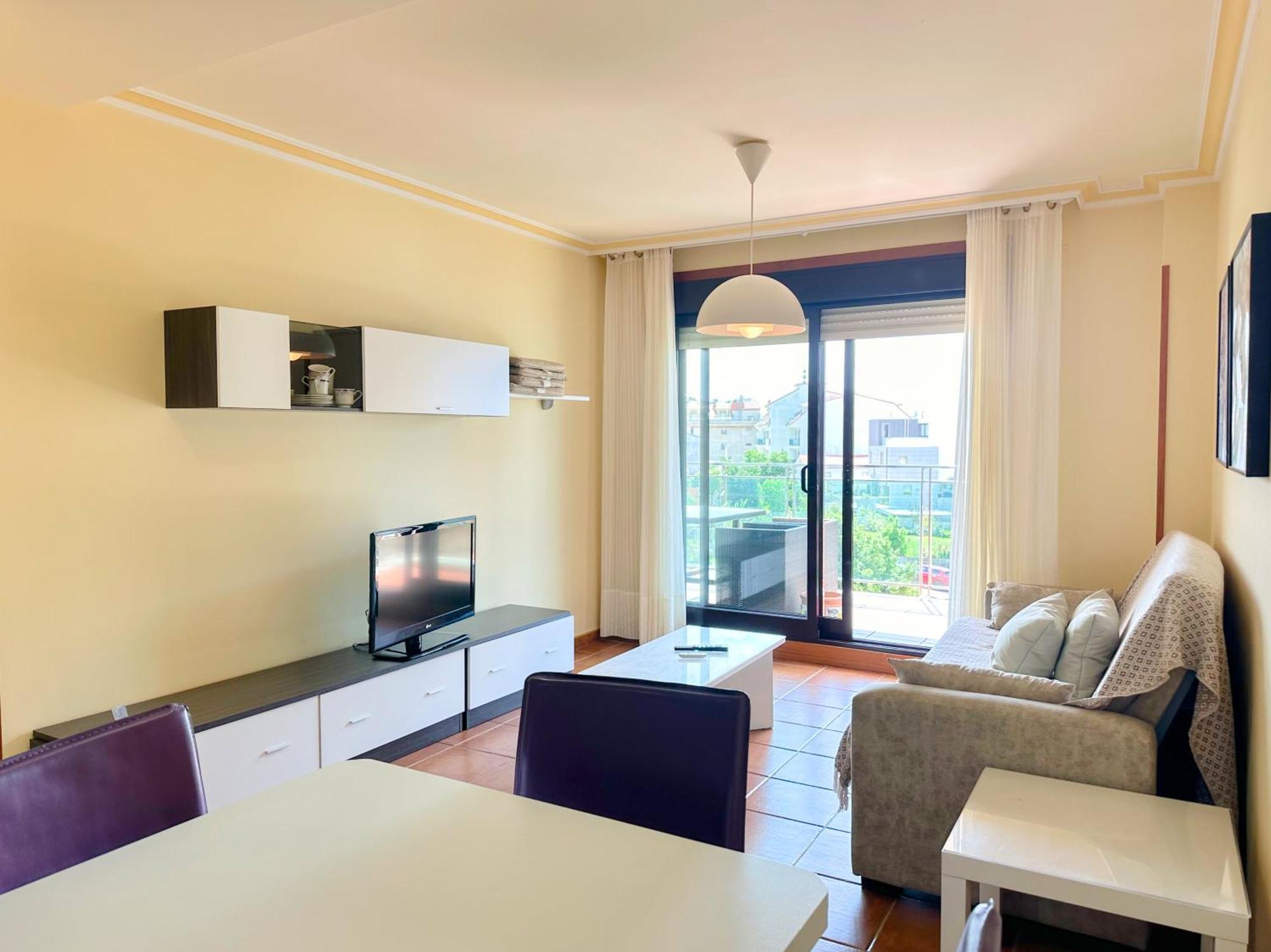 Apartamento Carabuxeira Playa Sanxenxo Exterior foto